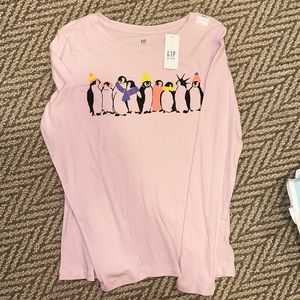 girls long sleeve tee